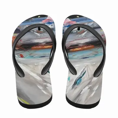 Men Porsche In Rain Flip Flop Slippers