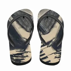 Men Piano Flip Flop Slippers