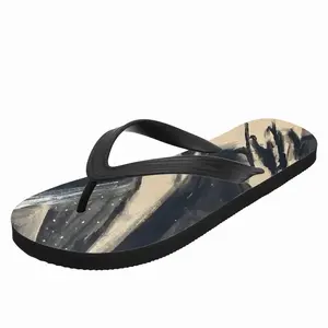 Men Piano Flip Flop Slippers