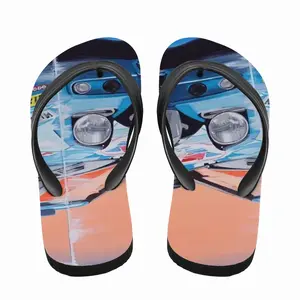 Men Lancia Stratos Flip Flop Slippers