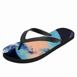 Men Circle Of Life Flip Flop Slippers