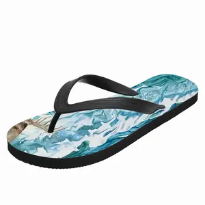 Men Cascading Flip Flop Slippers