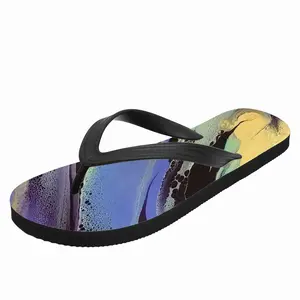 Men Purple Moments Flip Flop Slippers