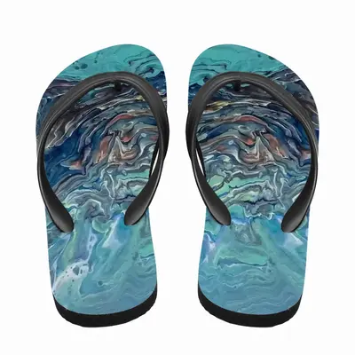 Men Sky Dipping To Sea Flip Flop Slippers