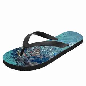 Men Sky Dipping To Sea Flip Flop Slippers