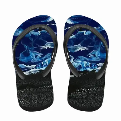 Men The Moon Flip Flop Slippers