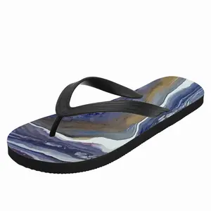 Men Lost In Space Flip Flop Slippers