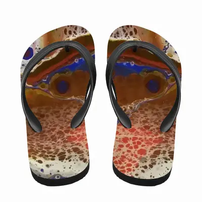 Men Tropical Fish Flip Flop Slippers