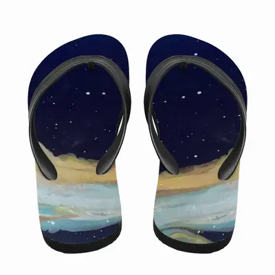 Men Broken Rainbow Flip Flop Slippers