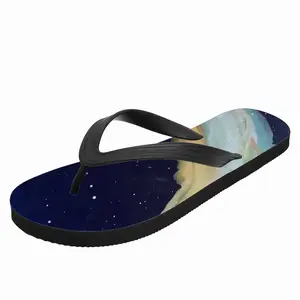 Men Broken Rainbow Flip Flop Slippers