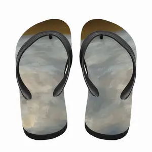 Men Expressive Sky Flip Flop Slippers