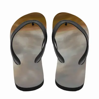 Men Where Land Meets The Sky Flip Flop Slippers