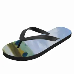 Men On The Road Flip Flop Slippers