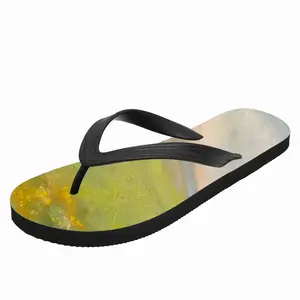 Men Flower Field Flip Flop Slippers