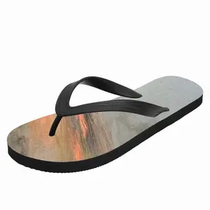 Men Bare Trees Autumn Flip Flop Slippers