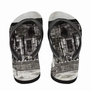 Men Notre Dame De Paris Flip Flop Slippers