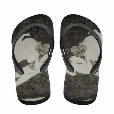 Men Migrants Flip Flop Slippers