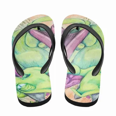 Men Snorkle Dragon Flip Flop Slippers