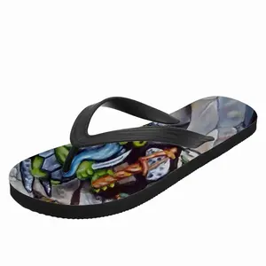 Men Confrontation Flip Flop Slippers