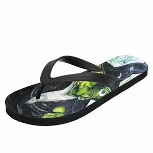 Men Lizard Wizard Flip Flop Slippers