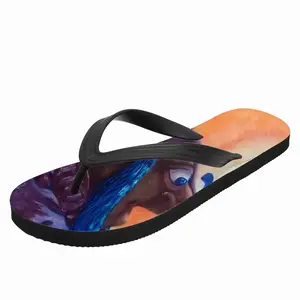 Men Glowing Orb Wizard Flip Flop Slippers