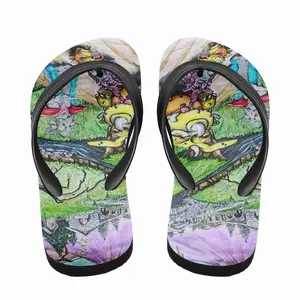 Men Fantasy Realm Flip Flop Slippers