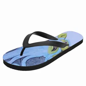 Men Baby Blue Beard Wizard Flip Flop Slippers