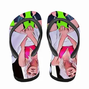 Men Blonde Fashion Girl Flip Flop Slippers