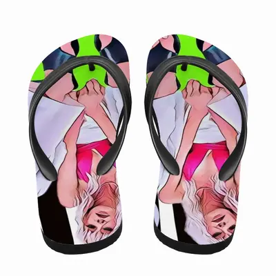 Men Blonde Fashion Girl Flip Flop Slippers