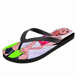 Men Blonde Fashion Girl Flip Flop Slippers