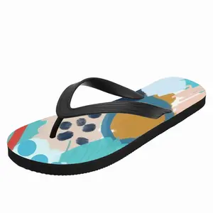 Men Impressionist Flip Flop Slippers