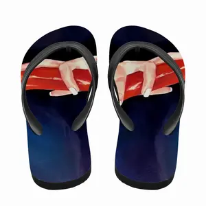 Men Red Pepper Flip Flop Slippers