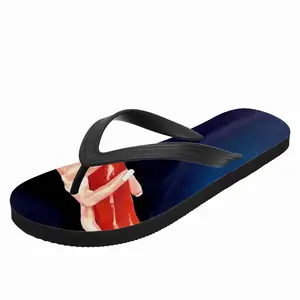 Men Red Pepper Flip Flop Slippers