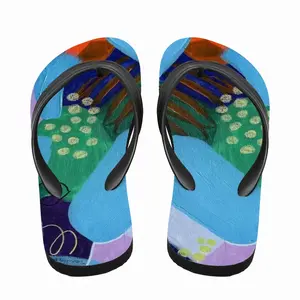 Men Flashy Emotions Flip Flop Slippers