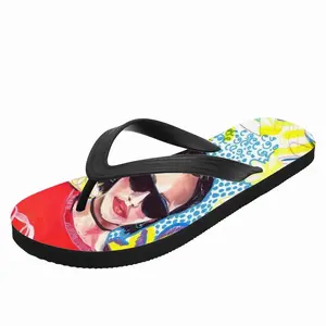 Men Coca Cola Girl Flip Flop Slippers