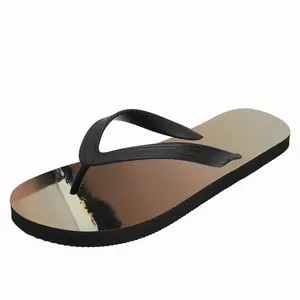 Men Lagoon With One Boat Flip Flop Slippers