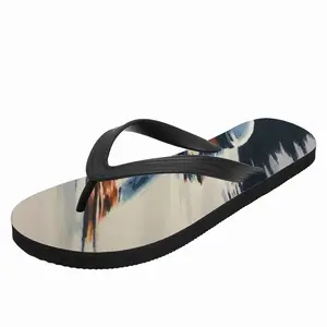 Men The Skier Flip Flop Slippers