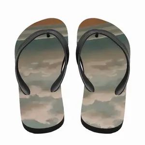 Men A Day At The Beach Flip Flop Slippers