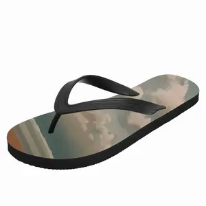 Men A Day At The Beach Flip Flop Slippers