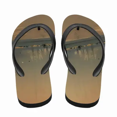 Men Sailboats A Flip Flop Slippers