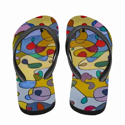 Men Colour Pattern Flip Flop Slippers