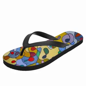 Men Colour Pattern Flip Flop Slippers