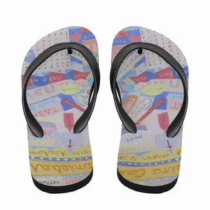 Men Madeira Cake Flip Flop Slippers