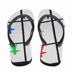 Men Starry Night Flip Flop Slippers