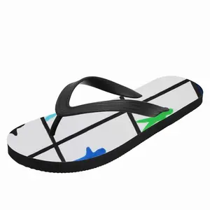 Men Starry Night Flip Flop Slippers