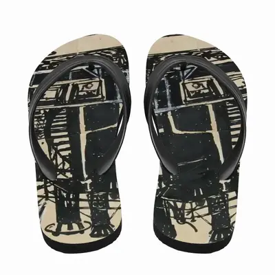 Men Gas Works Flip Flop Slippers