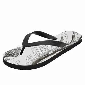 Men Trees Flip Flop Slippers