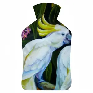 Unexpected Kiss Parrots Hot Water Bag