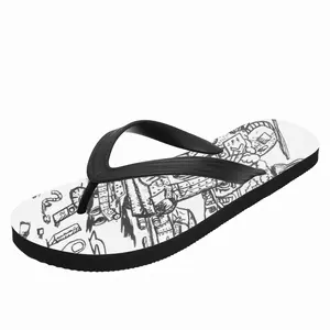 Men Battleground Flip Flop Slippers