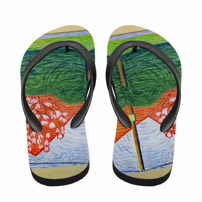 Men Verdant Curtain Flip Flop Slippers